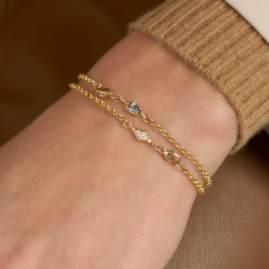 Stone And Strand Kite Pave Diamond Bracelet