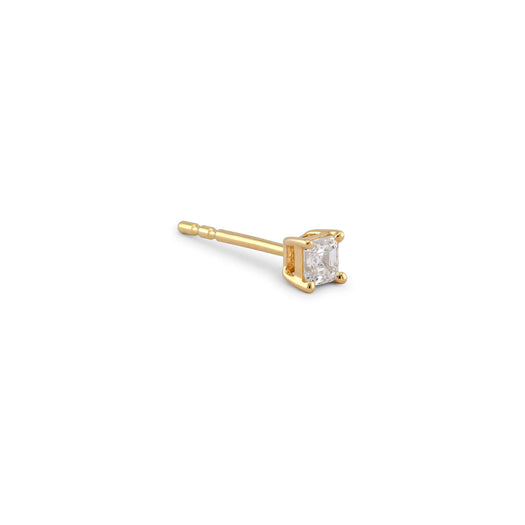 Stone And Strand LAB-Created Asscher Luster Stud