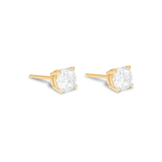 Stone And Strand LAB-Created Dainty Diamond Studs