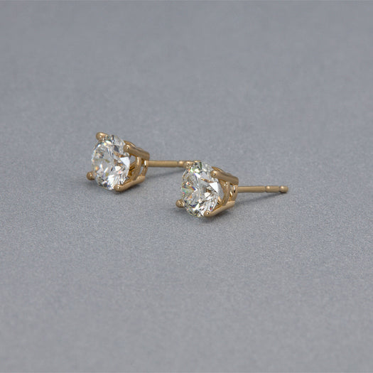 Stone And Strand LAB-Created Dainty Diamond Studs