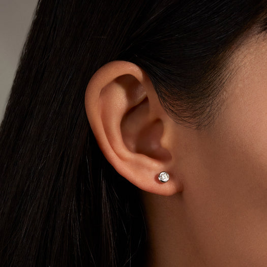 Stone And Strand LAB-Created Diamond Bubble Studs