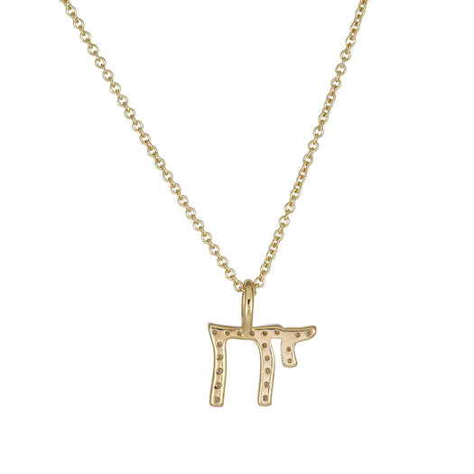 Stone And Strand LAB-Created Diamond Chai Necklace