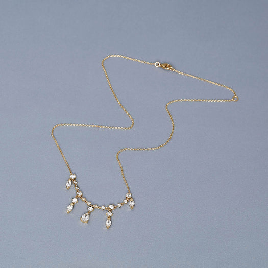 Stone And Strand LAB-Created Diamond Dangle Choker