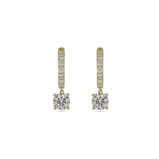 Stone And Strand LAB-Created Diamond Drop Earrings