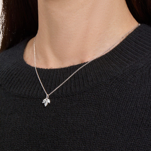 Stone And Strand LAB-Created Diamond Fleur Choker