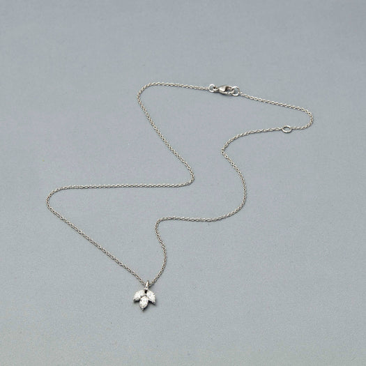 Stone And Strand LAB-Created Diamond Fleur Choker