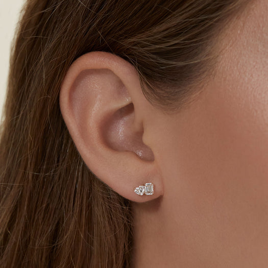 Stone And Strand LAB-Created Diamond Gala Studs