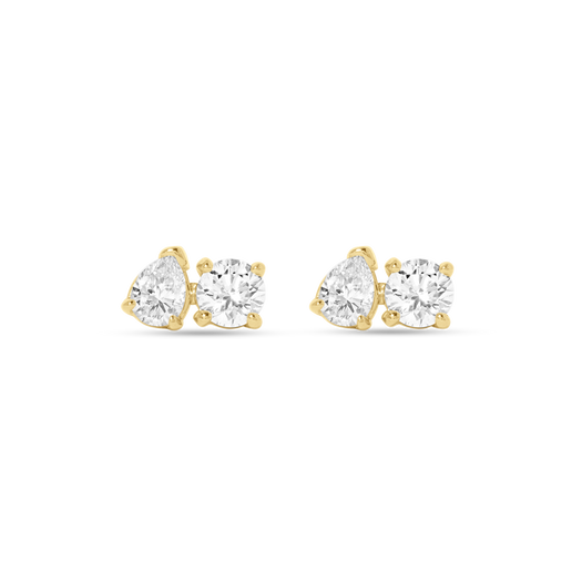 stone and strand LAB-Created Diamond Jubilee Studs
