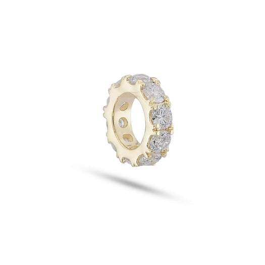 stone and strand LAB-Created Diamond Optimus Bead