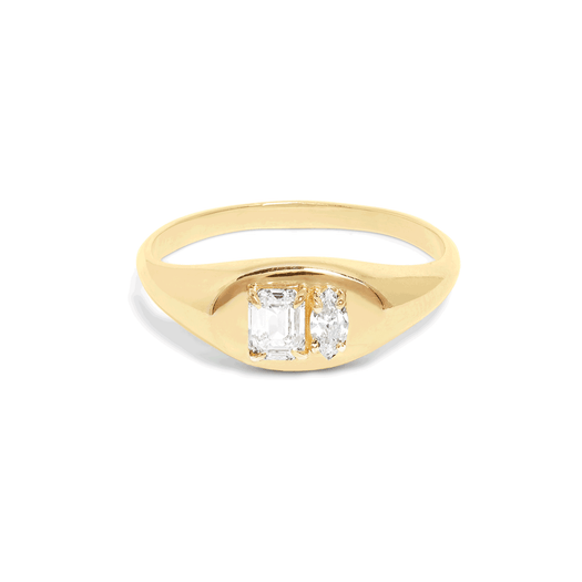 stone and strand LAB-Created Diamond Soiree Signet