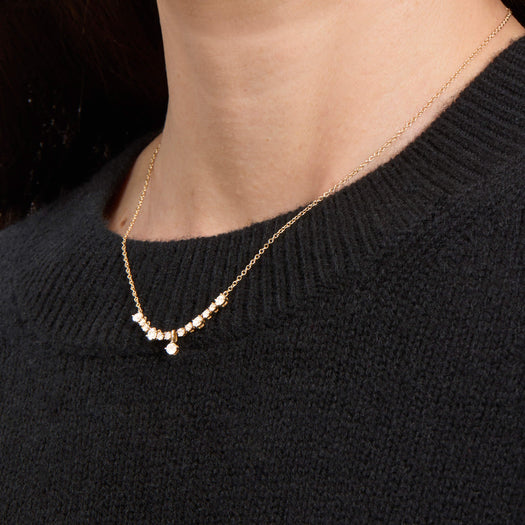 Stone And Strand LAB-Created Diamond Vivien Choker
