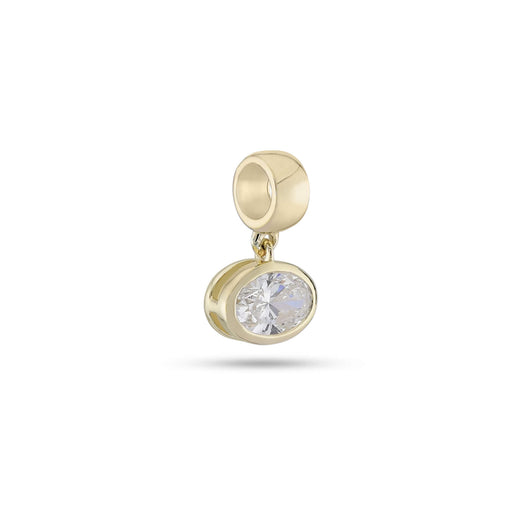 Stone And Strand LAB-Created Oval Diamond Charm