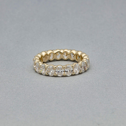 Stone And Strand LAB-Created Oval Eternity Band