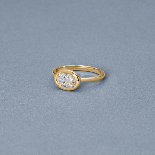 Stone And Strand LAB-Created Oval Icon Pinky Ring