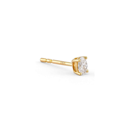 Stone And Strand LAB-Created Oval Treasure Stud
