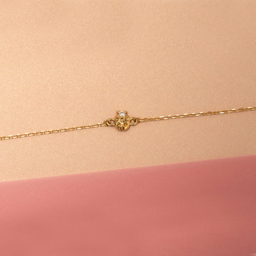 Stone And Strand Lady Luck Diamond Bracelet