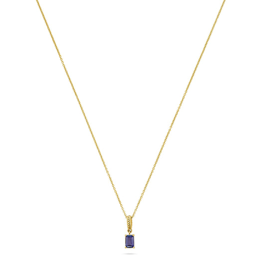 Stone And Strand Lakeside Tanzanite Necklace