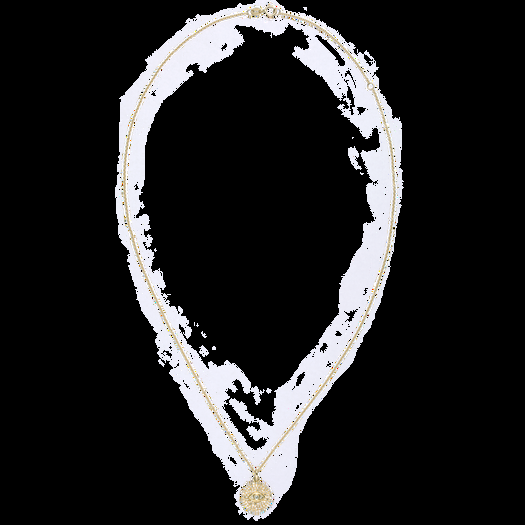 Stone And Strand Large Pave Evil Eye Necklace