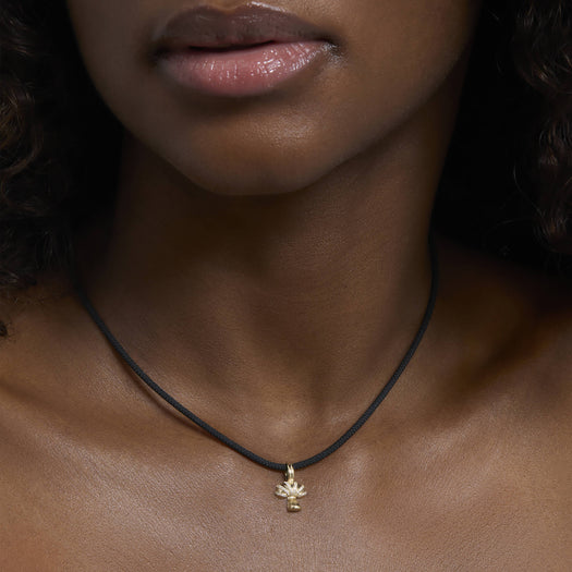 Stone And Strand Large Pave Shroomy Charm