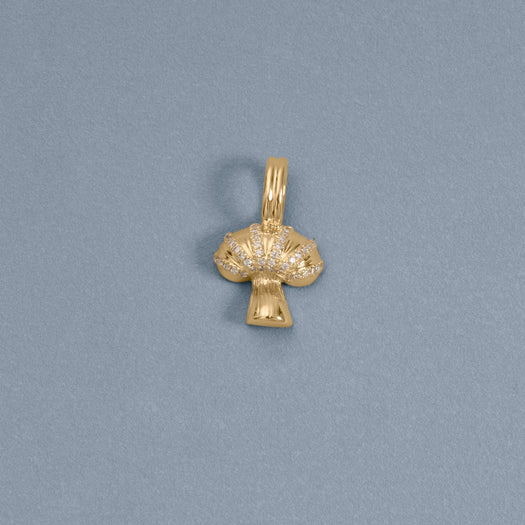 Stone And Strand Large Pave Shroomy Charm