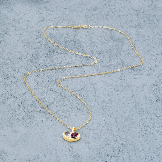 Stone And Strand Lavender Haze Necklace