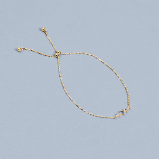 Stone And Strand Le Bleu Slider Bracelet