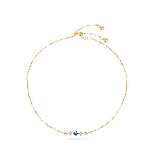 stone and strand Le Bleu Slider Bracelet