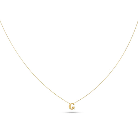 Stone And Strand Letterpress Initial Necklace
