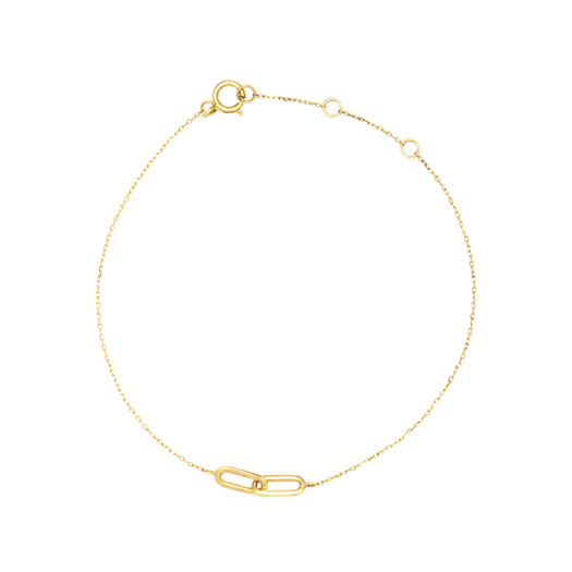 stone and strand Linked Up Bracelet