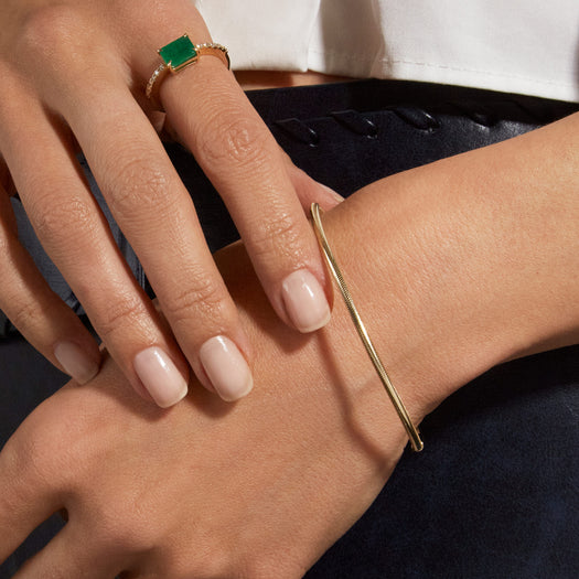 Stone And Strand Liquid Gold Stretch Bracelet
