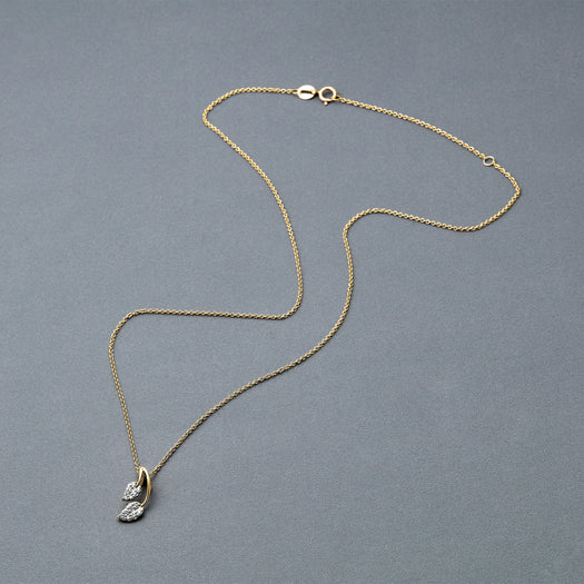 Stone And Strand Little Leaf Necklace