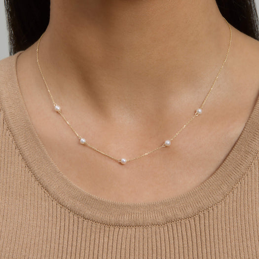 Stone And Strand Lucky Pearl Necklace