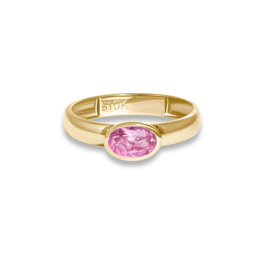 stone and strand Magenta Gallant Ring