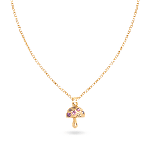 stone and strand Magic Mushroom Necklace