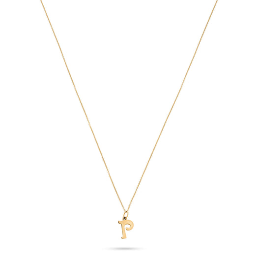 Stone And Strand Marais Gold Initial Necklace