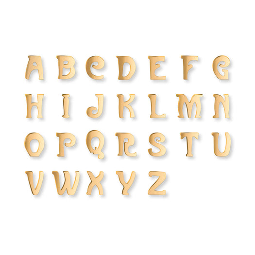 Stone And Strand Marais Gold Initial Necklace