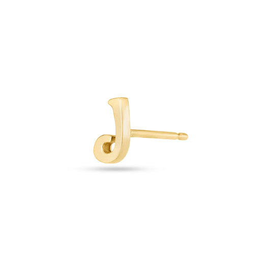 Stone And Strand Marais Gold Initial Stud