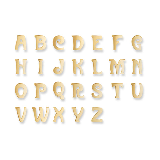 Stone And Strand Marais Gold Initial Stud