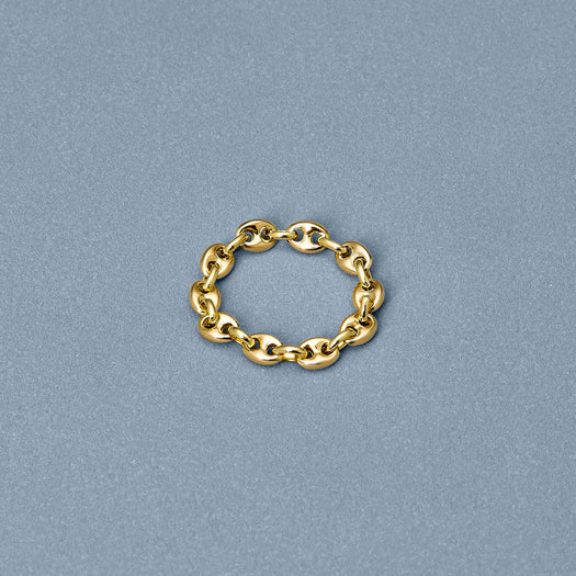 Stone And Strand Mariner Chain Link Ring