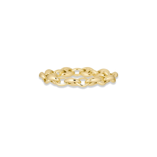 stone and strand Mariner Chain Link Ring