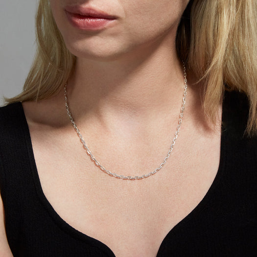 Stone And Strand Maritime Anchor Chain Necklace