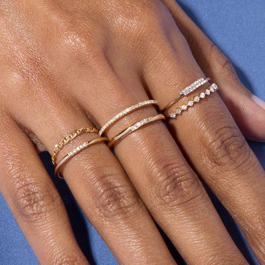 Stone And Strand Maritime Chain Ring