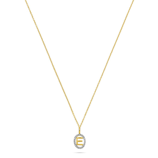 Stone And Strand Marquee Diamond Initial Necklace