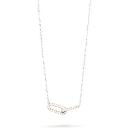 Stone And Strand Medium Diamond Linked Up Necklace