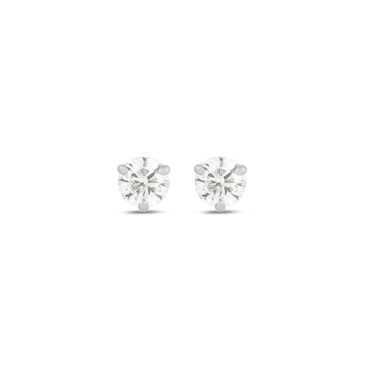 stone and strand Medium Diamond Stud