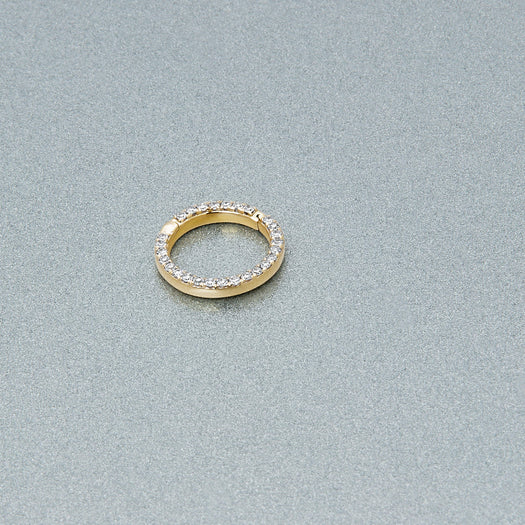 Stone And Strand Medium Pop And Lock Pavé Halo