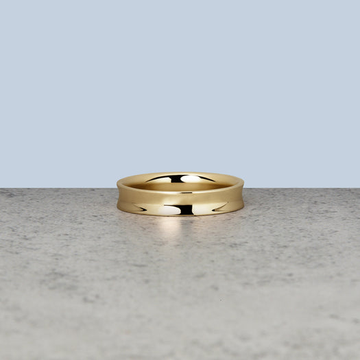 Stone And Strand Mens Ellipse Band 5mm