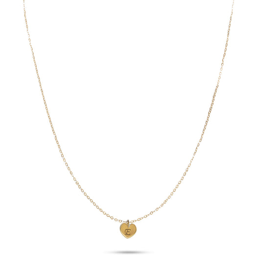 Stone And Strand Mini Heart Medallion Necklace