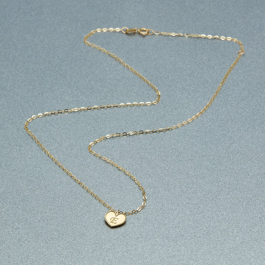 Stone And Strand Mini Heart Medallion Necklace