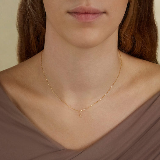 Stone And Strand Mini Initial Charm